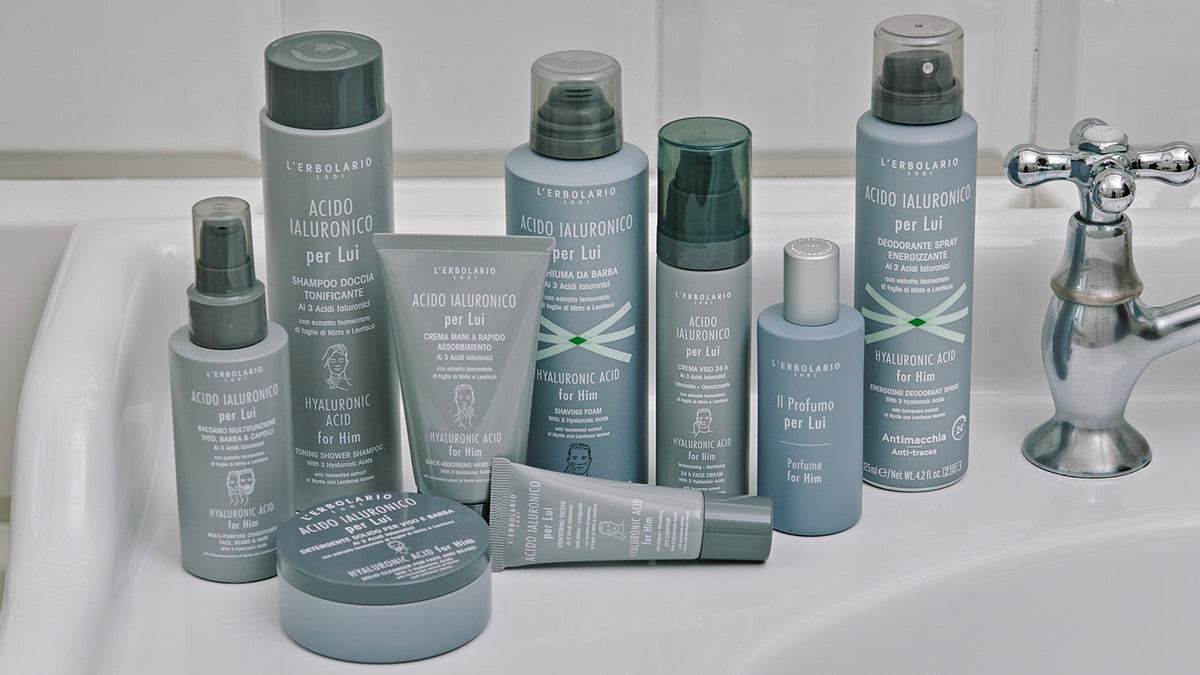 Acido Ialuronico per Lui, segreti di bellezza al maschile