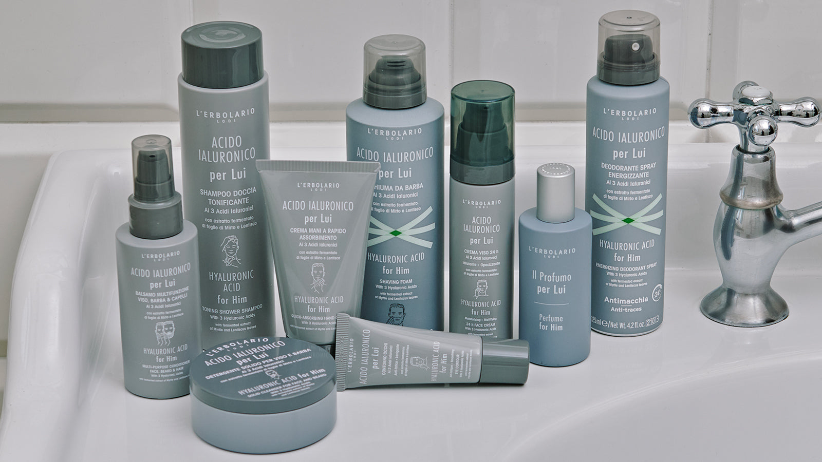 Acido Ialuronico per Lui, segreti di bellezza al maschile