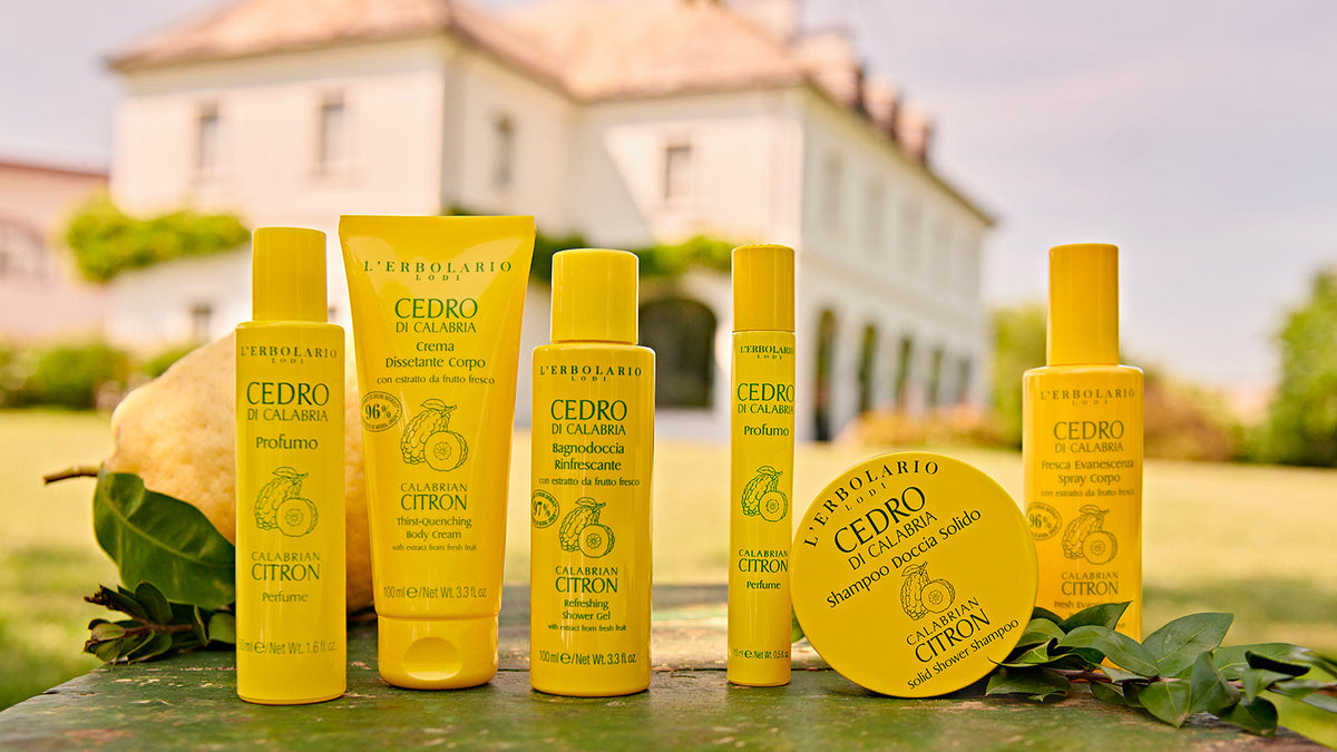 Cedro di Calabria, la linea che profuma d’estate!