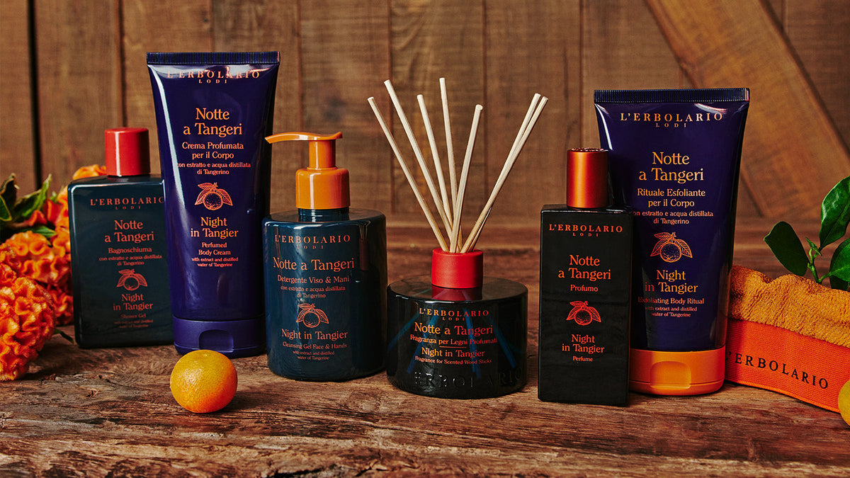 Tutti i prodotti della linea Notte a Tangeri