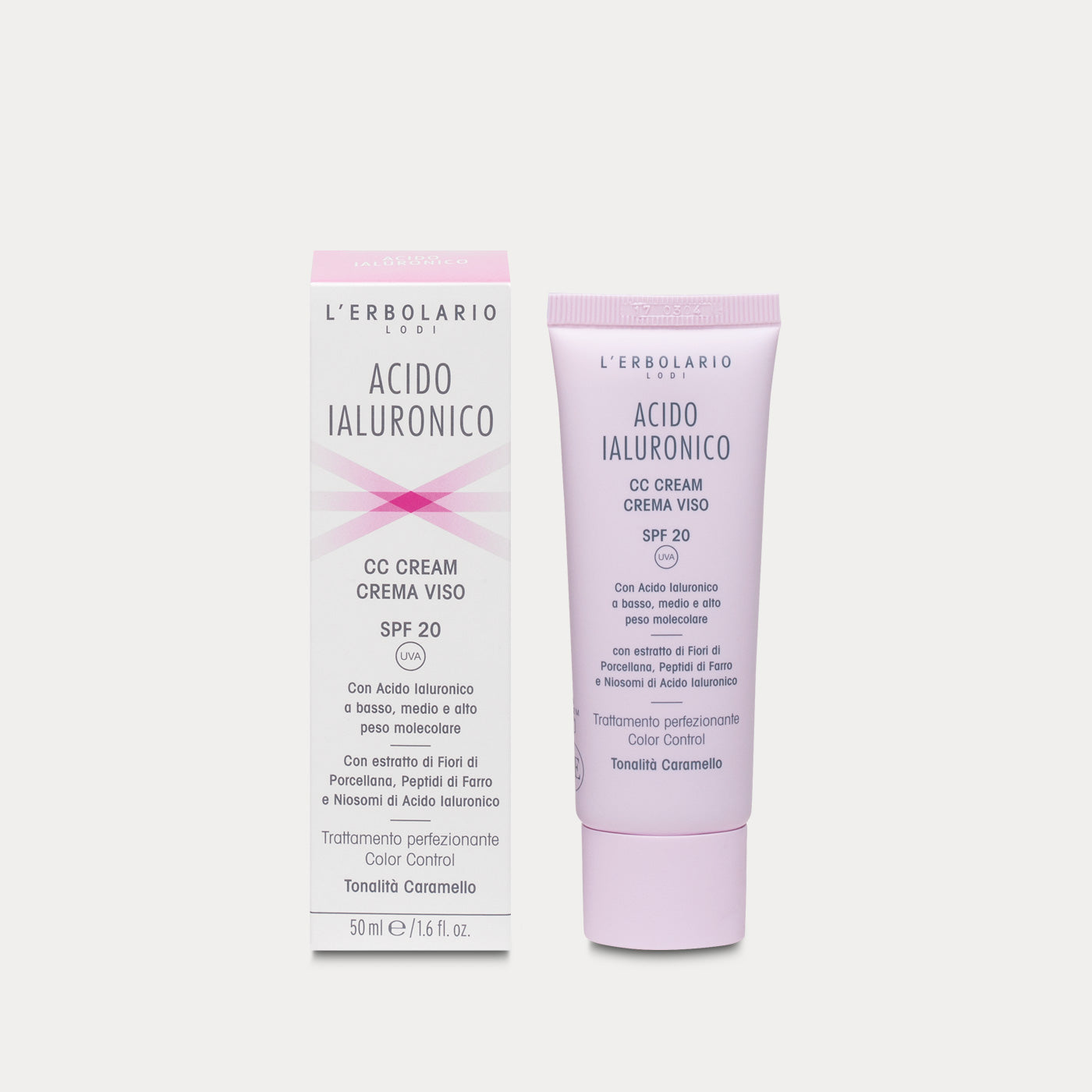 CC Cream tonalità Caramello Acido Ialuronico