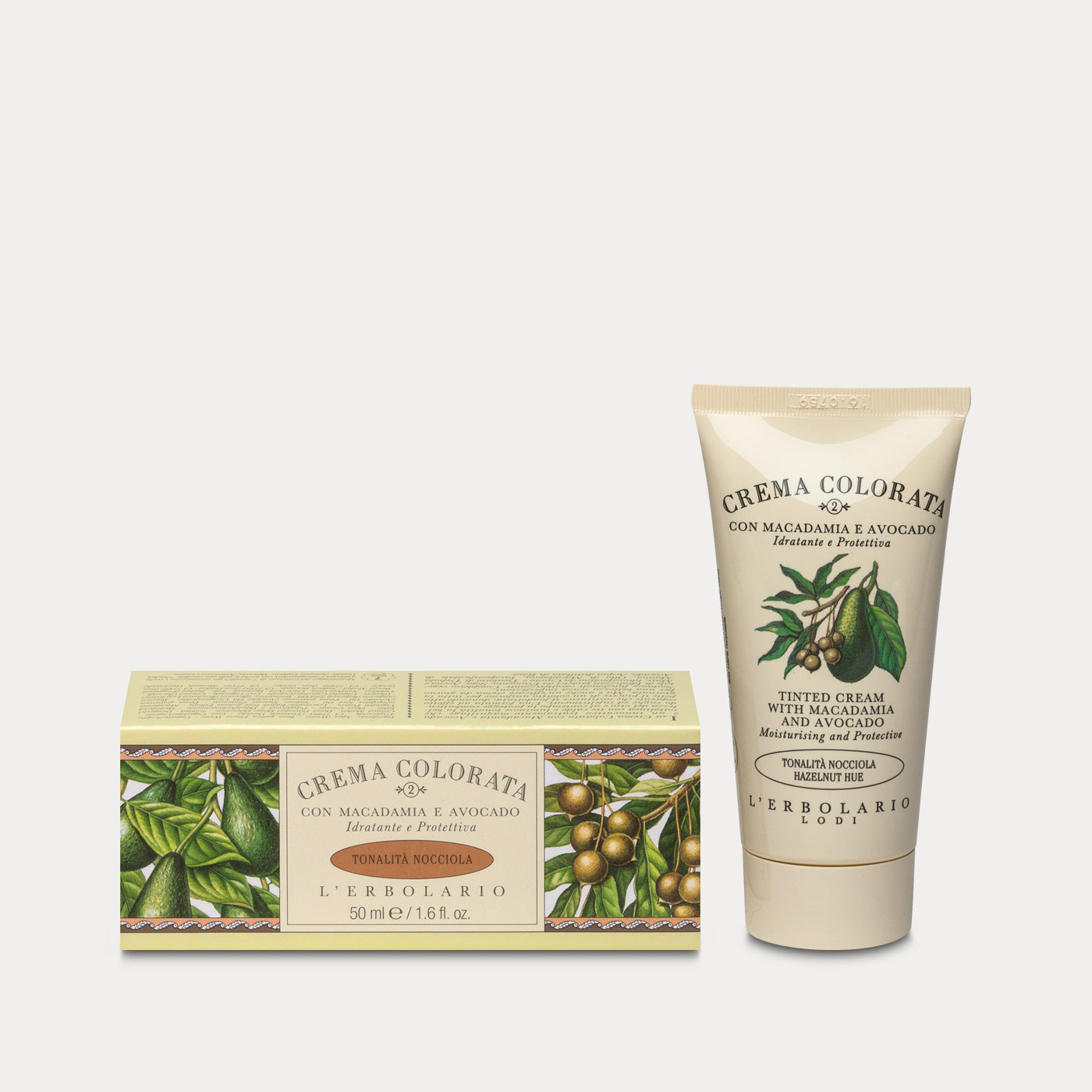 Crema Colorata per il Viso tonalità Nocciola