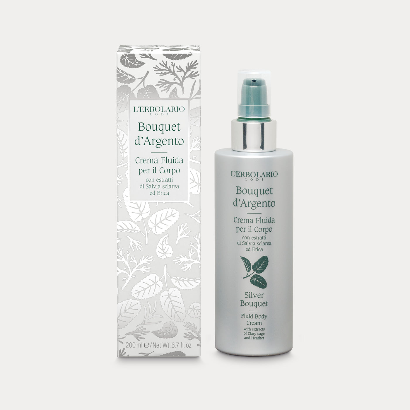 Crema Fluida per il Corpo Bouquet d'Argento