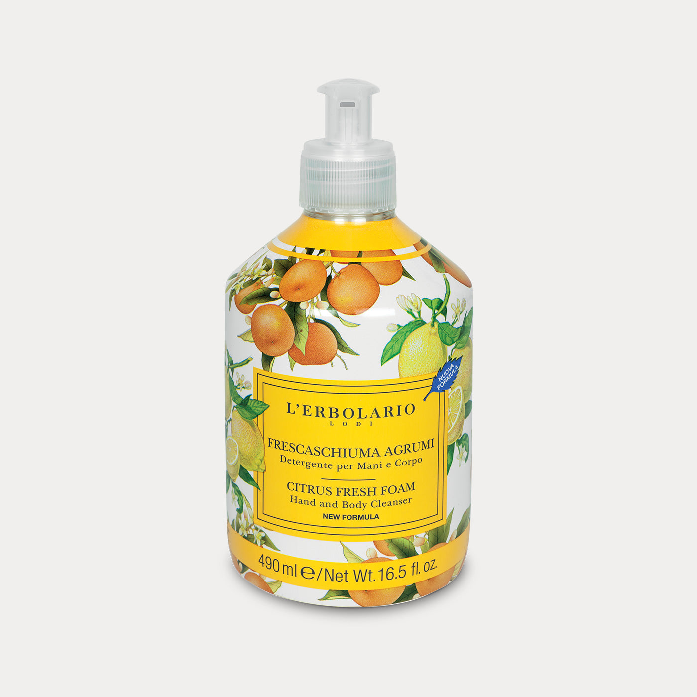 Detergente Mani e Corpo Frescaschiuma Agrumi