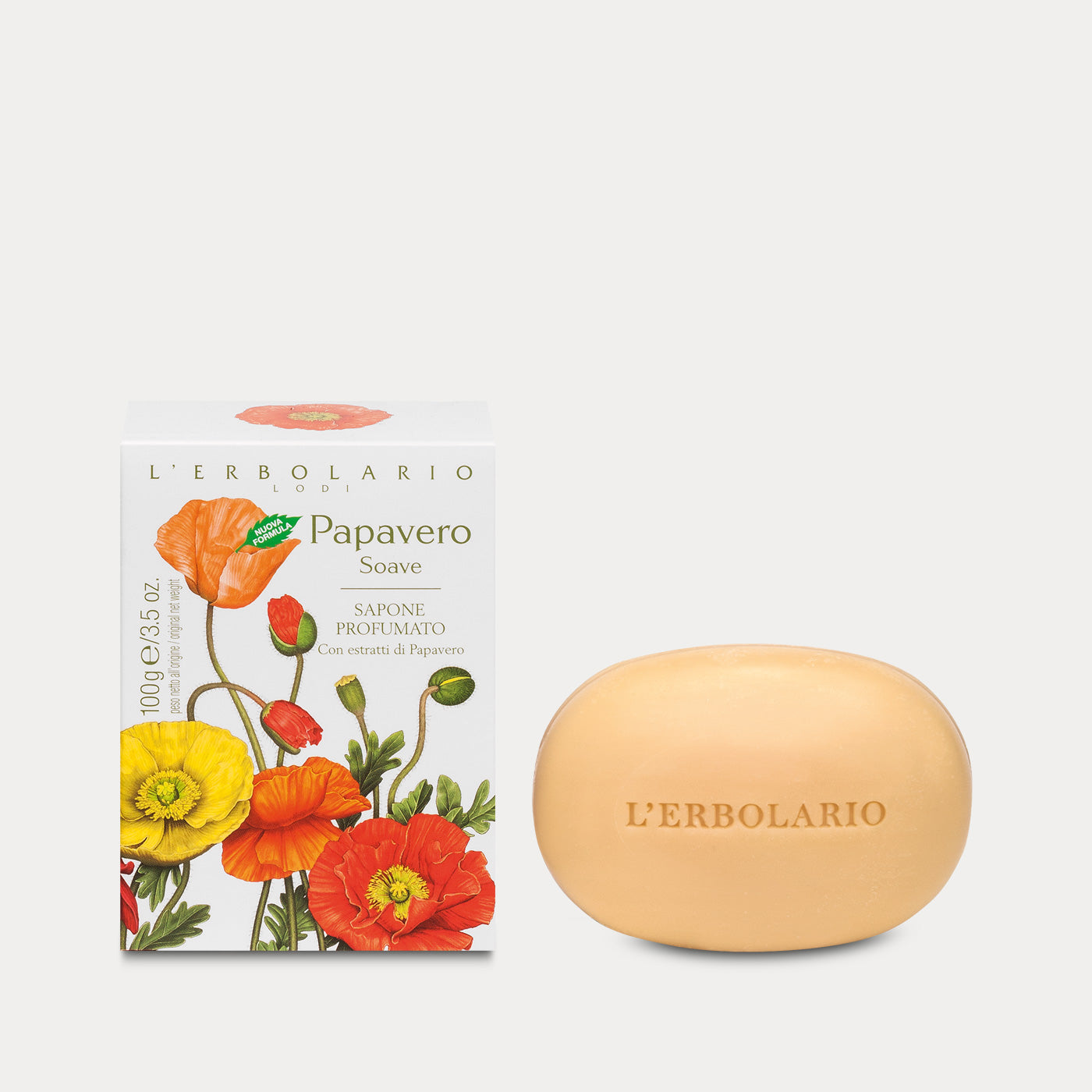Sapone Profumato Papavero Soave