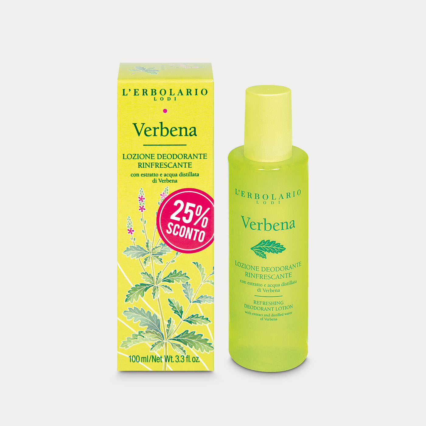 Lozione Deodorante Rinfrescante Verbena