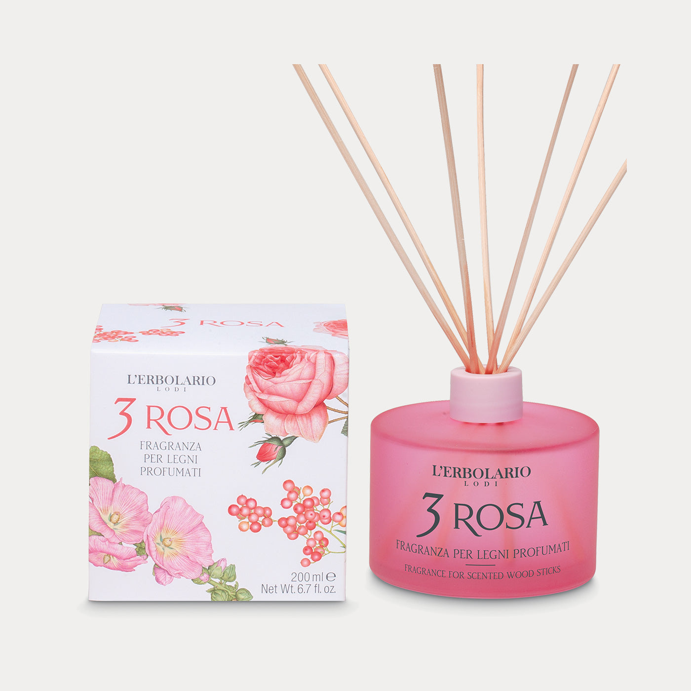 Fragranza per Legni Profumati 3 Rosa