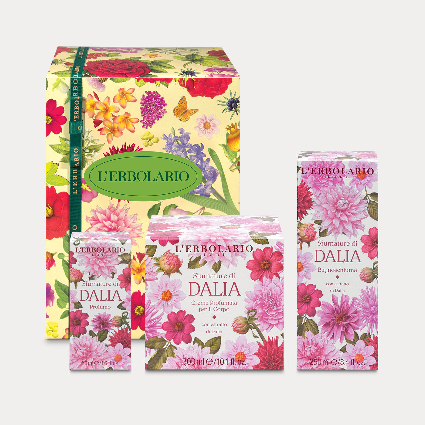 Confezione regalo Trio Profumo Sfumature di Dalia