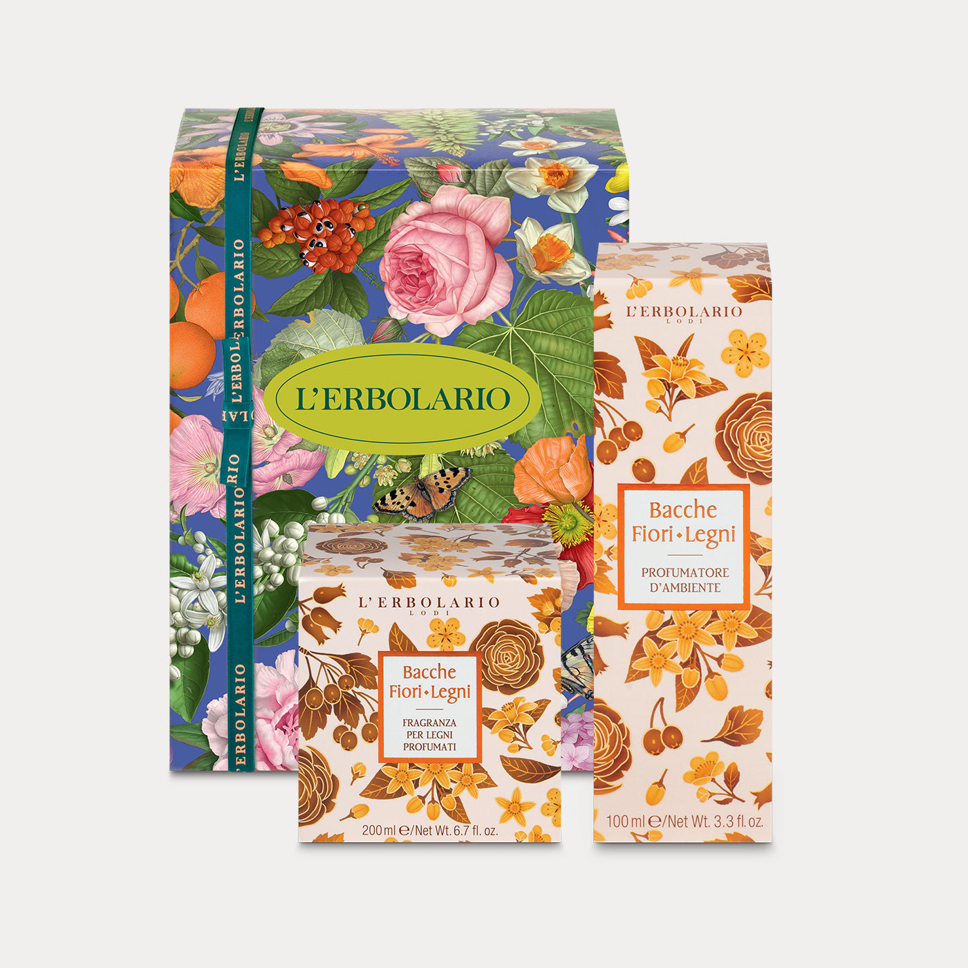 Confezione regalo Casa Bacche Fiori Legni