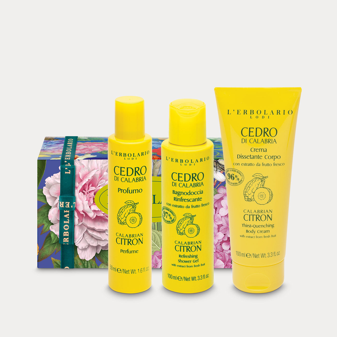 Confezione regalo Trio Profumo Cedro di Calabria