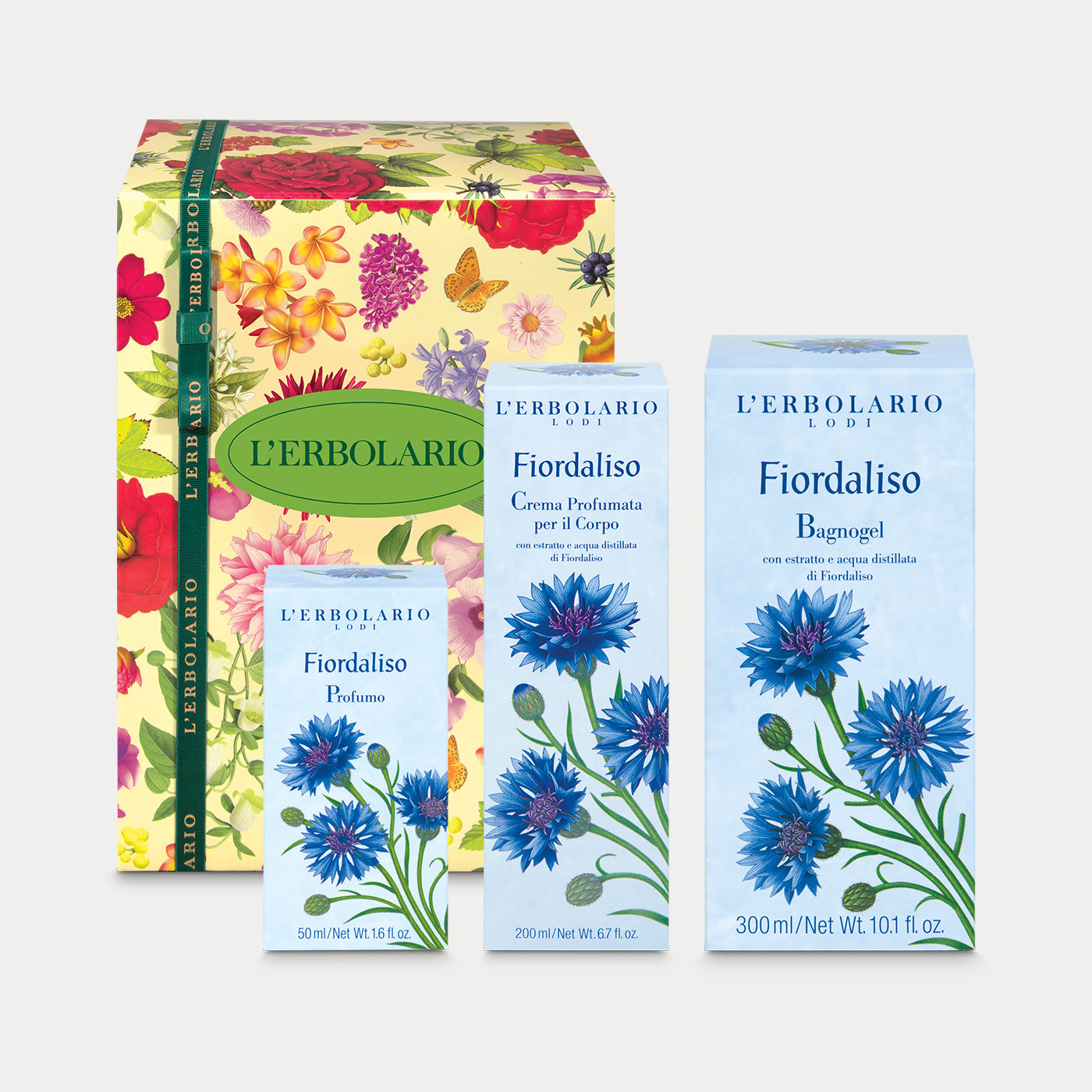 Confezione regalo Trio Profumo Fiordaliso