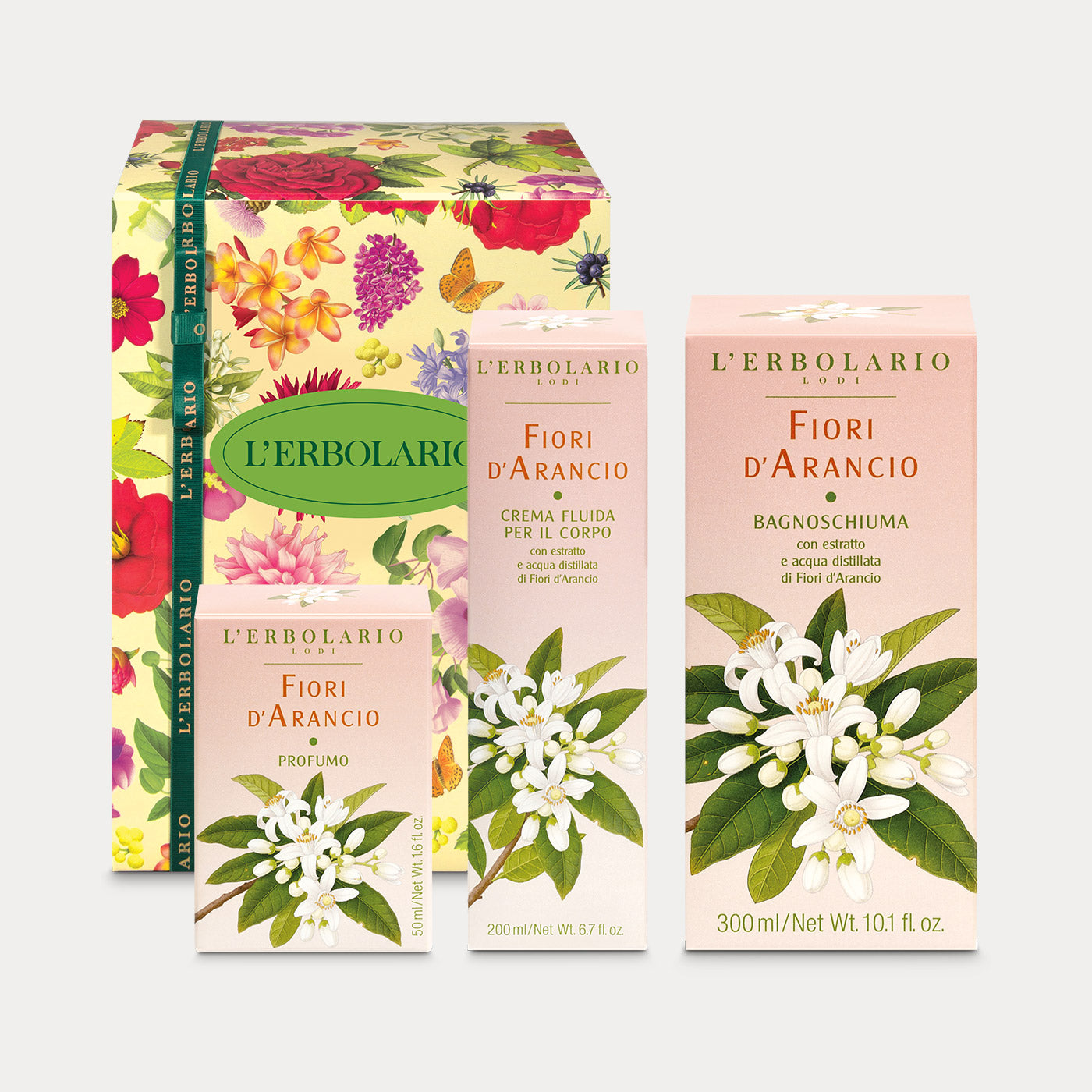 Confezione regalo Trio Profumo Fiori d'Arancio