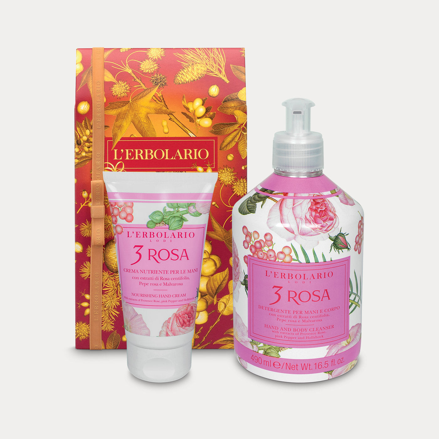 Confezione Le mani che ami 3 Rosa Piccola