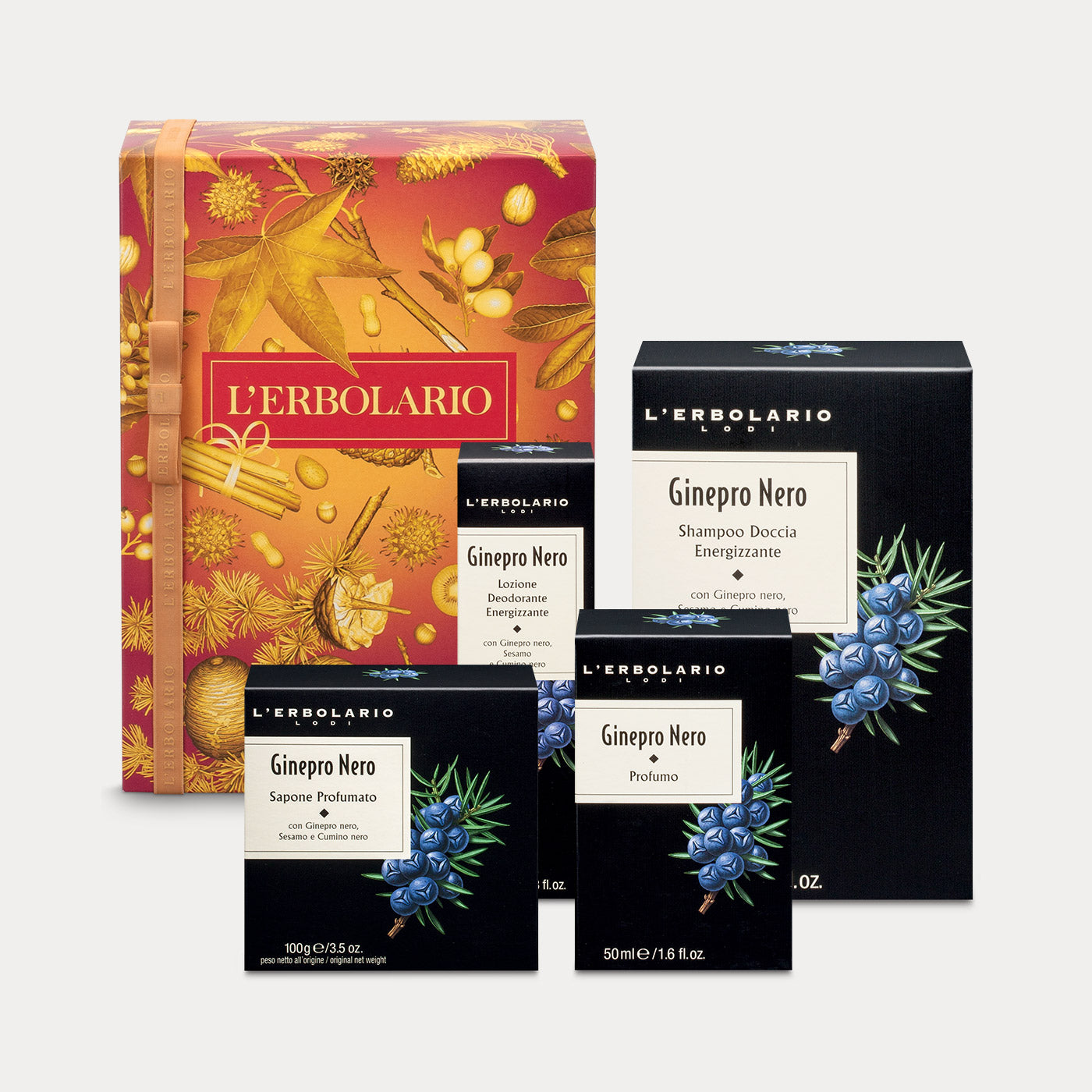 Confezione Ginepro Nero Profumo Grande