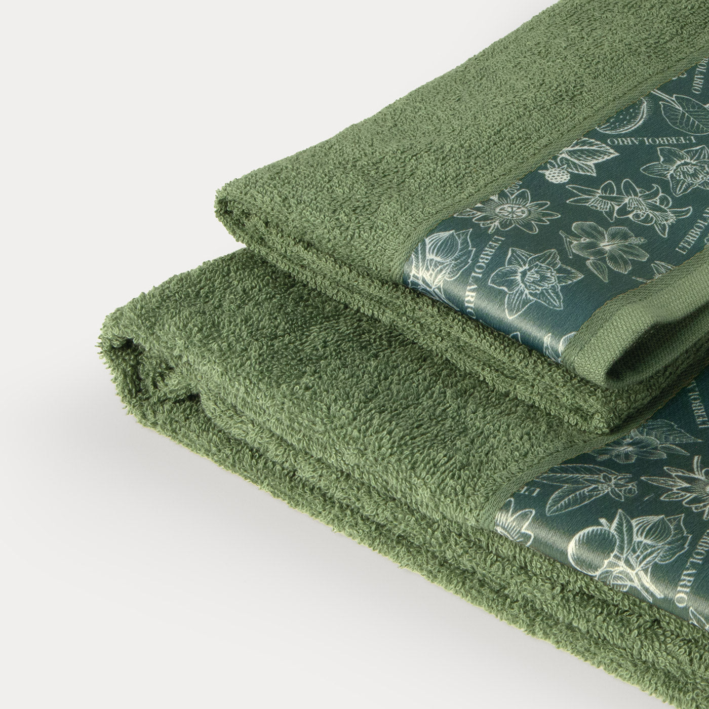 Set Teli Bagno - 650 Punti Foglia