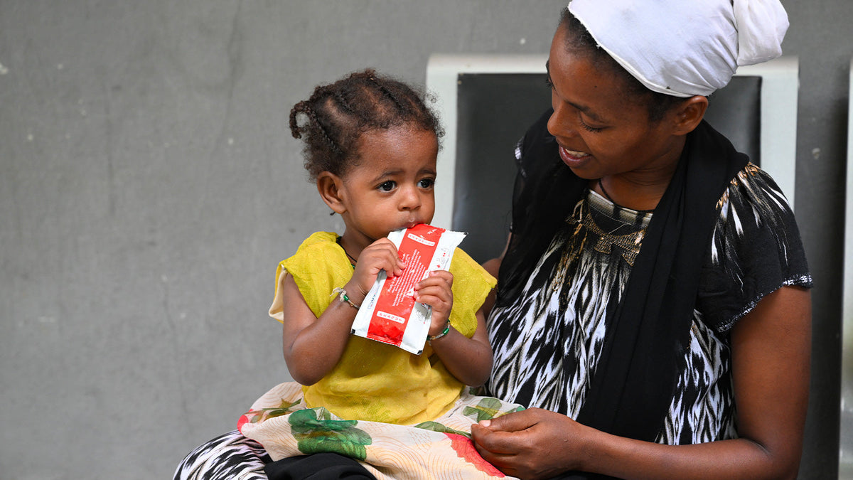 Di nuovo al fianco dell'UNICEF Italia contro la malnutrizione infantile