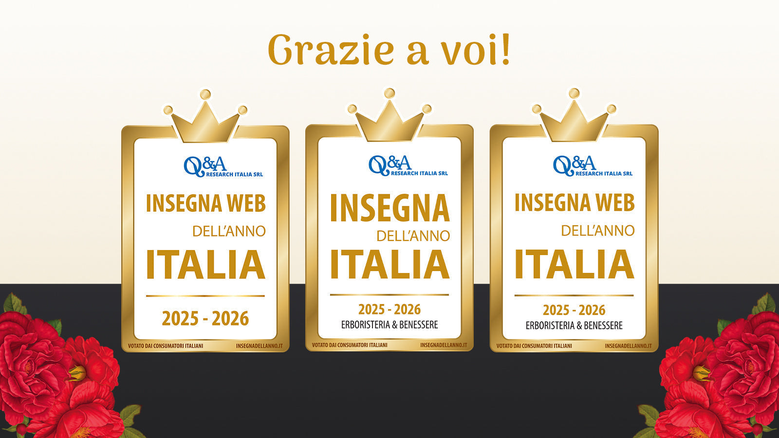 Insegna dell’Anno, 3 volte premiati grazie a voi!