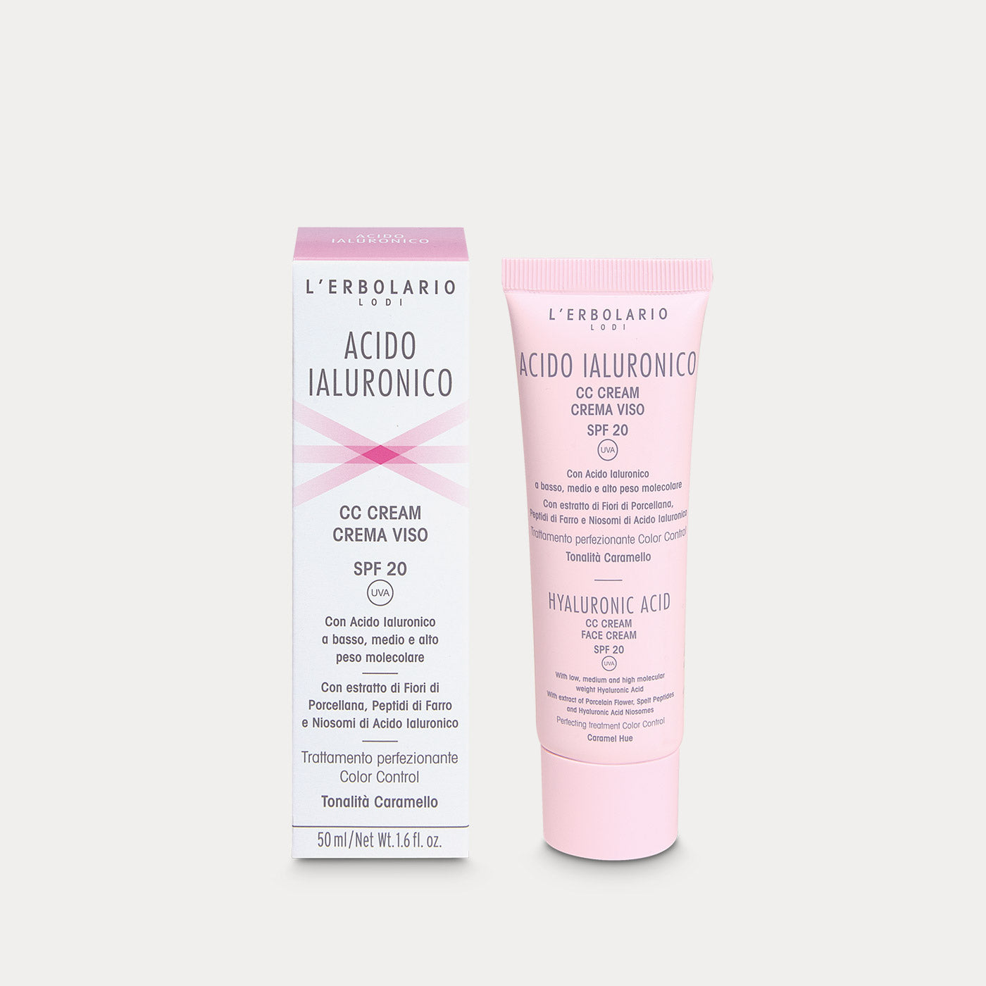 CC Cream tonalità Caramello Acido Ialuronico