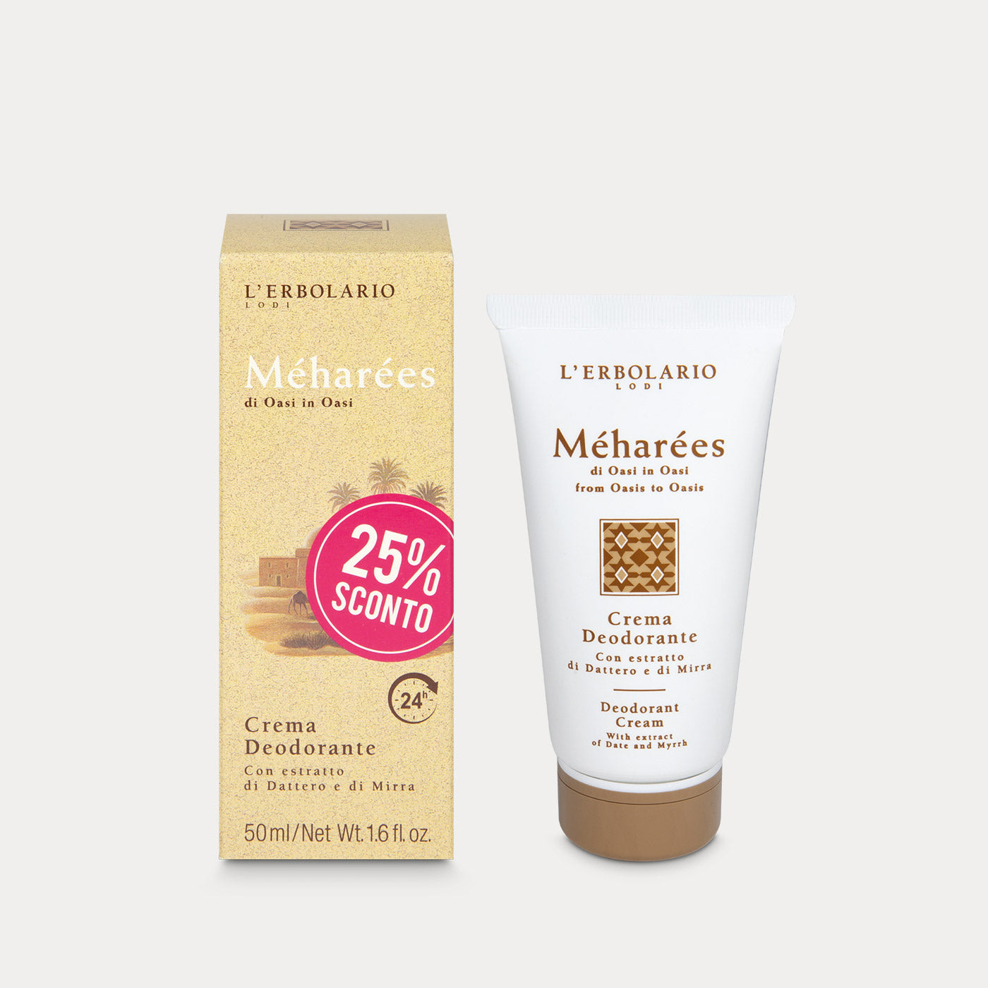 Crema Deodorante Méharées