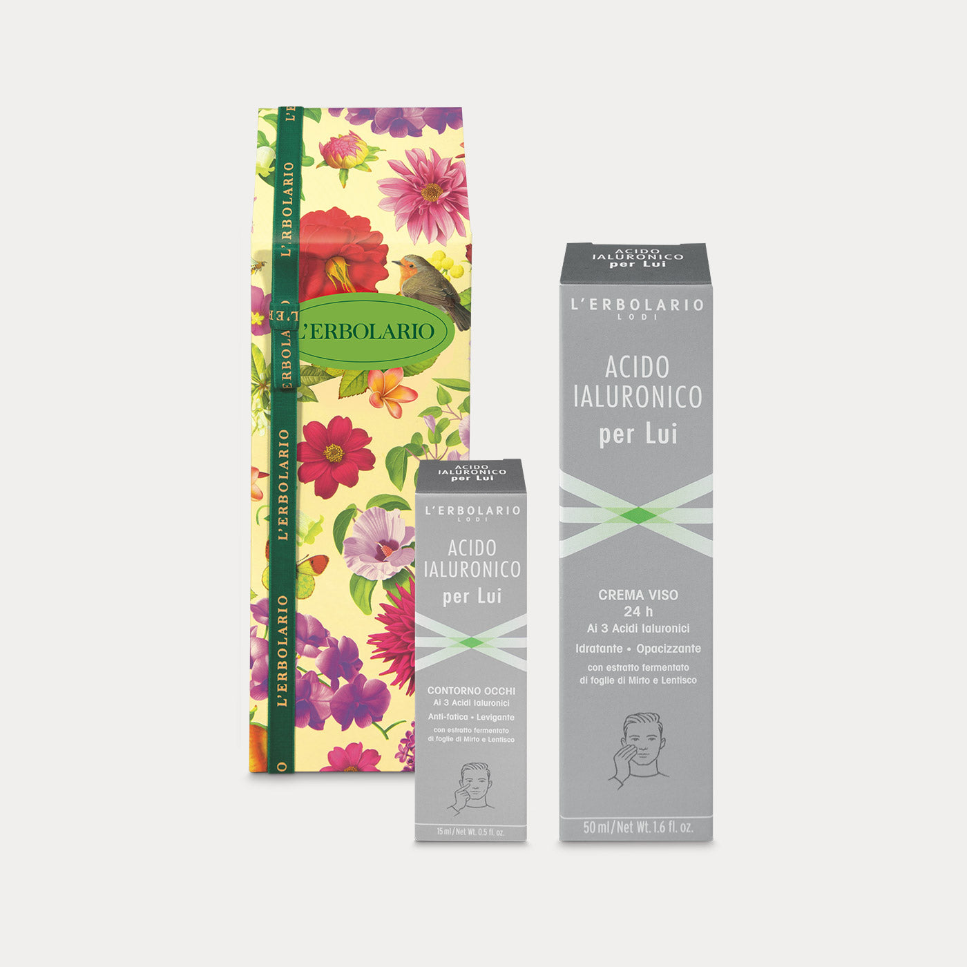 Confezione regalo Duo Viso Acido Ialuronico per Lui