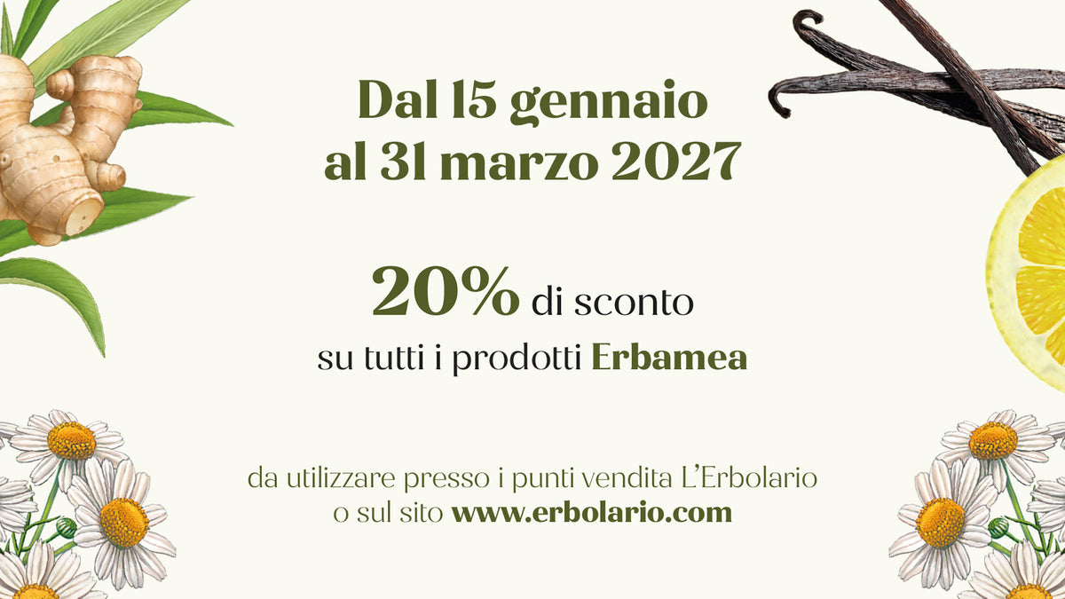 Promozione Erbamea: tutto il benessere che vuoi con uno sconto speciale!